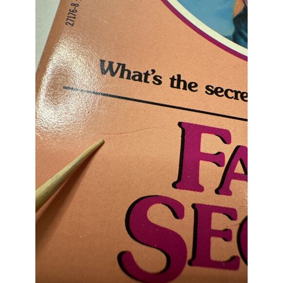 Sweet Valley High 1ST Edition First Print Book #45 Family Secrets Vintage 1980's - Picture 3 of 8